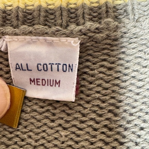 Whitfield & Bridges Cotton Argyle Sweater Vest Hand Loomed Preppy Old Money Ivy - Picture 3 of 8